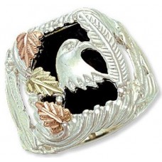 Genuine Onyx Men's Ring - by Landstrom's